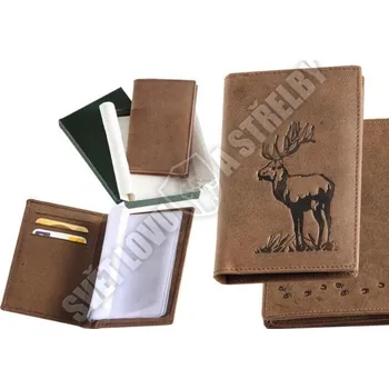 Obal na doklad Ostatní Kožené pouzdro na doklady - jelen