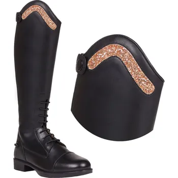 Jezdecká obuv QHP Vyměnitelné díly k botám Jaimy QHP, pár, sparkle rose gold 34-36