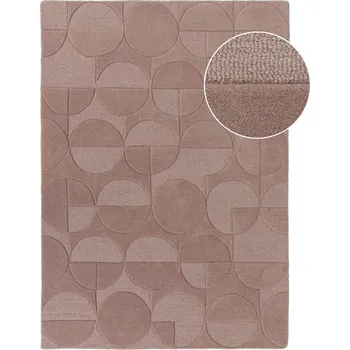 Koberec Růžový vlněný koberec Flair Rugs Gigi, 120 x 170 cm ID_1298074