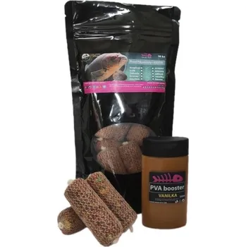 PVA Skull fish plněné PVA punčochy s boosterem |10ks| Příchutě: banán