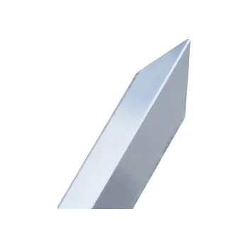 Stavební profil Ochranný roh hliníkový Verze: HLINÍKOVÝ, Rozměry: 150 cm x 4,5 cm x 0,8 mm - Kód: 17868