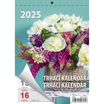Kalendář Helma365 Týdenní trhací kalendář A5 2025
