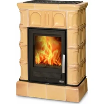 Krbová kamna ABX, spol. s.r.o. ABX BRITANIA K kachlová kamna 5-12,4kW, s výměníkem TV, tabakbraun