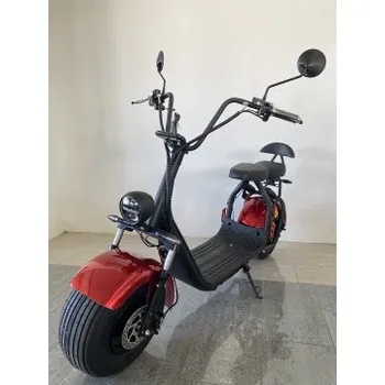 Elektrokoloběžka Elektrokoloběžka Lera Scooters C1+ 1500W Černá, Barva červená Leramotors