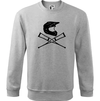 Cross helma / berle - Mikina Essential dětská - 146 cm/10 let ( Světlešedý Melír )