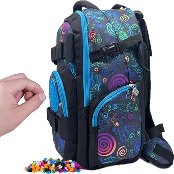 Školní batoh PIXIE CREW ergonomický školní batoh Spiral Magic + 50 ks pixelů