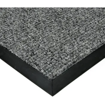 Šedá textilní zátěžová čistící rohož Catrine - 120 x 170 x 1,35 cm (77222319) FLOMAT