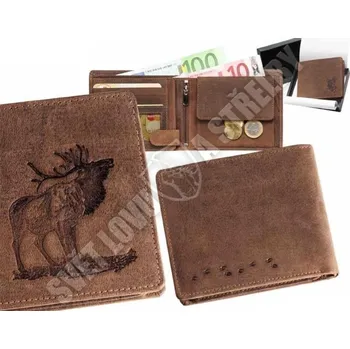 Peněženka Ostatní Kožená peněženka M2 - jelen troubící