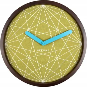 Hodiny NÁSTĚNNÉ HODINY zelené Calmest Nextime