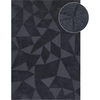 Koberec Šedý vlněný koberec 170x120 cm Shard - Flair Rugs ID_1464980