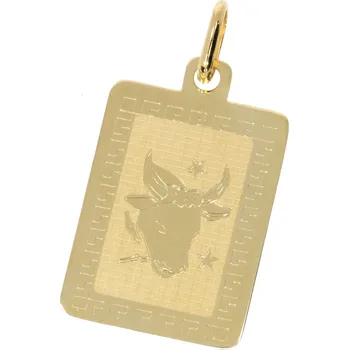 Přívěsek Zlatnictví Helios Zlatá znamení zvěrokruhu Váha: 0,85g, Znamení: Býk