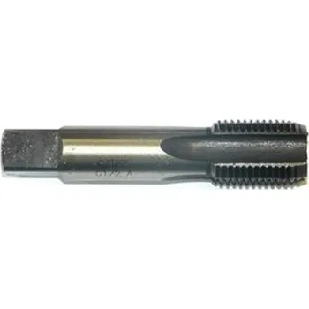 Závitořezný nástroj Bučovice Tools 1121163 - Závitník sadový trubkový G 1/16" -28 z/" č. III, Nástrojová ocel (NO), ČSN 22 3012