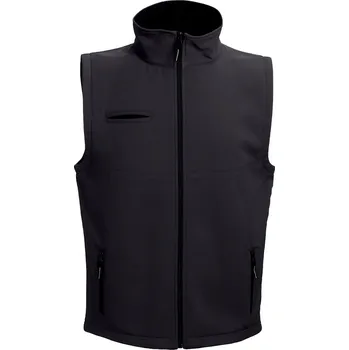 Pánská vesta STRICKER Softshellová vesta BAKU Velikost: 3XL, Barva: černá