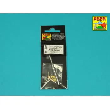 Plastikový model Aber Models 1/35 Barrel for British A34 Comet (Tamiya)