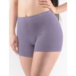 Gina Výhodné balení 5 kusů - Dámské vyšší bambusové boxerky 03018P Barva/Velikost: kouřová, bílá / M/L