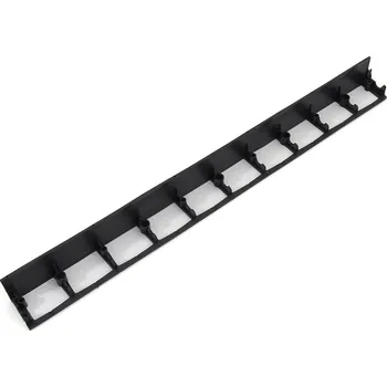 Zahradní obrubník Černý plastový skrytý zahradní obrubník FLOMA Stella Bord - 100 x 8 x 8 cm (81111220) FLOMAT