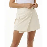 Sukně Rip Curl THE SEARCH CARGO MINI SKIRT Off White velikost L
