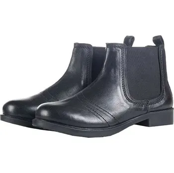 Jezdecká obuv Jezdecké boty perka dětské HKM černé, vel. 30