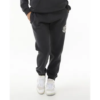 Tepláky Rip Curl ICONS OF SURF TRACK PANT Washed Black velikost M