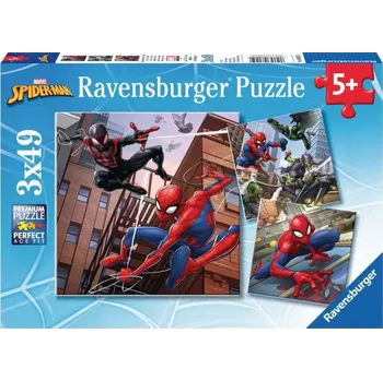 Puzzle Ravensburger Puzzle Spider-Man 3x49 dílků