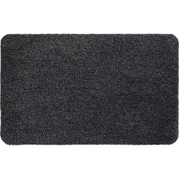 Rohožka Černá pratelná vstupní rohož FLOMA Natuflex Anthracite - 60 x 100 x 0,6 cm (81715744) FLOMAT