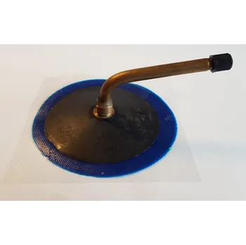 SVTR75A ventil samovulkanizační 1 x zahnutý s gumovou patkou