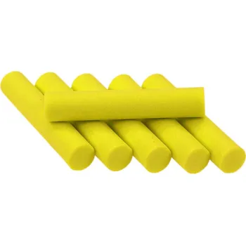 Foam Cylinders Yellow 8mm