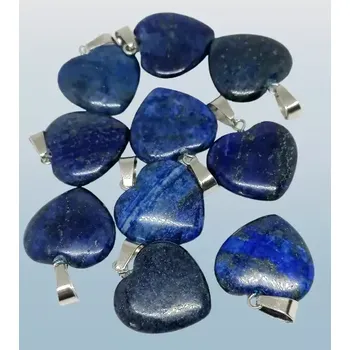 Přívěsek Srdíčko přívěsek z lapisu lazuli – přírodní kámen 2 cm