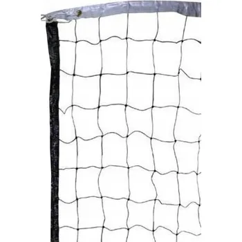 Volejbalová síť Síť na fotbal/volejbal s obručí 4001N-5 SEDCO 9,75 x 1 m černá