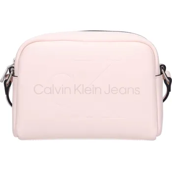 Kabelka Dámská crossbody kabelka Calvin Klein Jeans Zaria - krémová