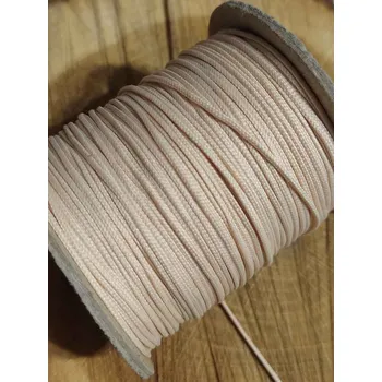 Oděvní šňůra PES Ø1,5 mm béžová