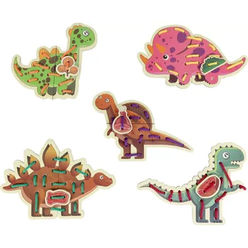 Hračka pro nejmenší Provlékačka dinosauři