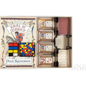 Příslušenství k deskovým hrám Inserty HERMAN Král je mrtev