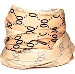 Dámský hořčicový šátek se vzorem, VELIKOST UNI