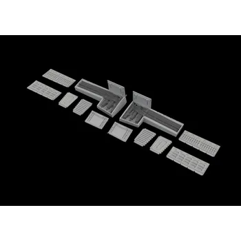 Plastikový model BRASSIN 1/72 P-51D gun bays PRINT (EDU)