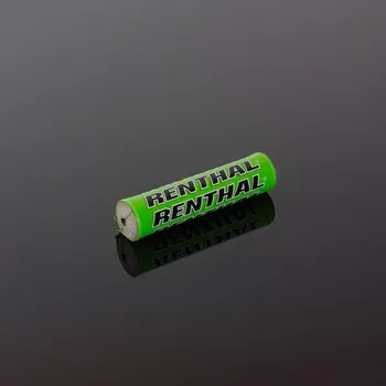 Řídítka RENTHAL HOUBOVÁ PODLOŽKA POD ŘIDÍTKA MINI SX (205 MM) ZELENÁ BARVA S LOGEM RENTHALU