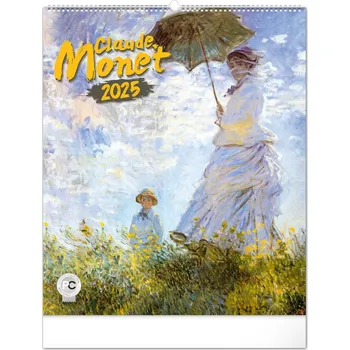 Kalendář Notique Nástěnný kalendář 48 x 56 cm Claude Monet 2025