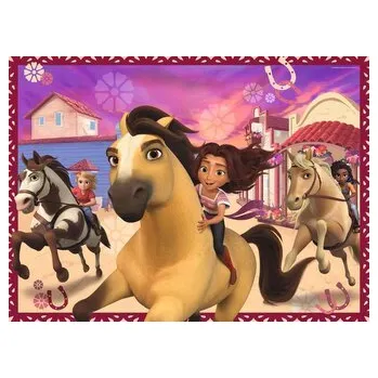 RAVENSBURGER Puzzle Spirit: Přátelé navždy XXL 150 dílků