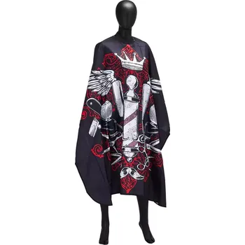 Kadeřnické nůžky Barber pelerína s gumovým límcem J-457