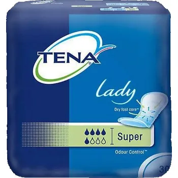 Inkontinenční vložka TENA Lady Super inkontinenční vložky 30 ks