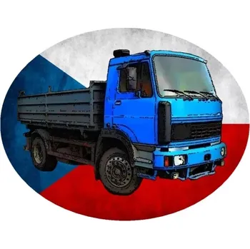 Nášivka Nažehlovačka s nákladním autem LIAZ FZ (digitální nažehlovačka)