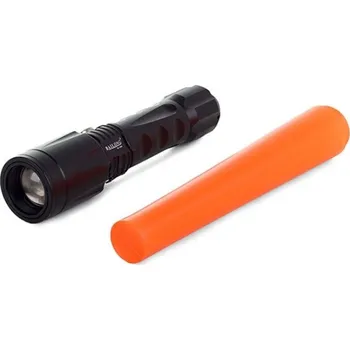 Svítilna AKU svítilna Bailong BL-1898B, led typu CREE XPE + výstražná násada