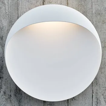 Venkovní osvětlení Nástěnné LED svítidlo Louis Poulsen Flindt, bílé, 2 700 K, Ø 40 cm bílá 1 x 20 W LED - Doprava zdarma