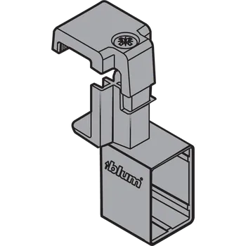 Příborník do zásuvky BLUM Koncovka pro příčný reling TBX antaro ORGA-LINE bílá