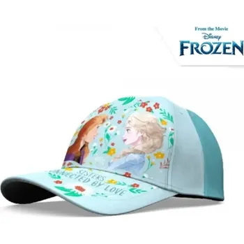 Kšiltovka KIDS LICENSING Dívčí bavlněná kšiltovka DISNEY FROZEN zelená / 52cm, D06633