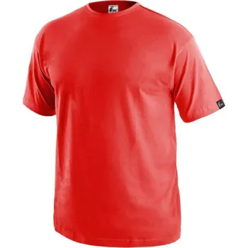 Tričko CXS-DANIEL, 100% bavlna, červené, vel. S, CANIS