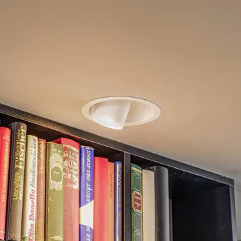 Lampička Euluna Podhledové bodové svítidlo Dot, nastavitelné, bílé bílá 1 x 35 W - Doprava zdarma