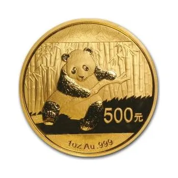 Sběratelství 1/20 unce zlatá mince China Panda 2014