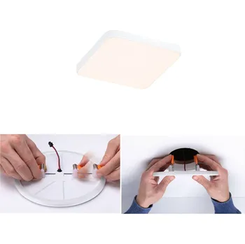 Lampička Paulmann Veluna Edge IP44 3000K dimm 9x9cm - Instalační otvor 5 až 7 cm bílá LED 6 W celkem - Doprava zdarma