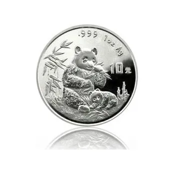 1 unce stříbrná mince China Panda 1996